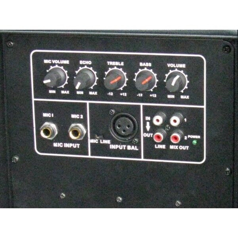2 X Ibiza Sound 12" Active XTK12A 1000W Lautsprecher PA System DJ Disco PA System