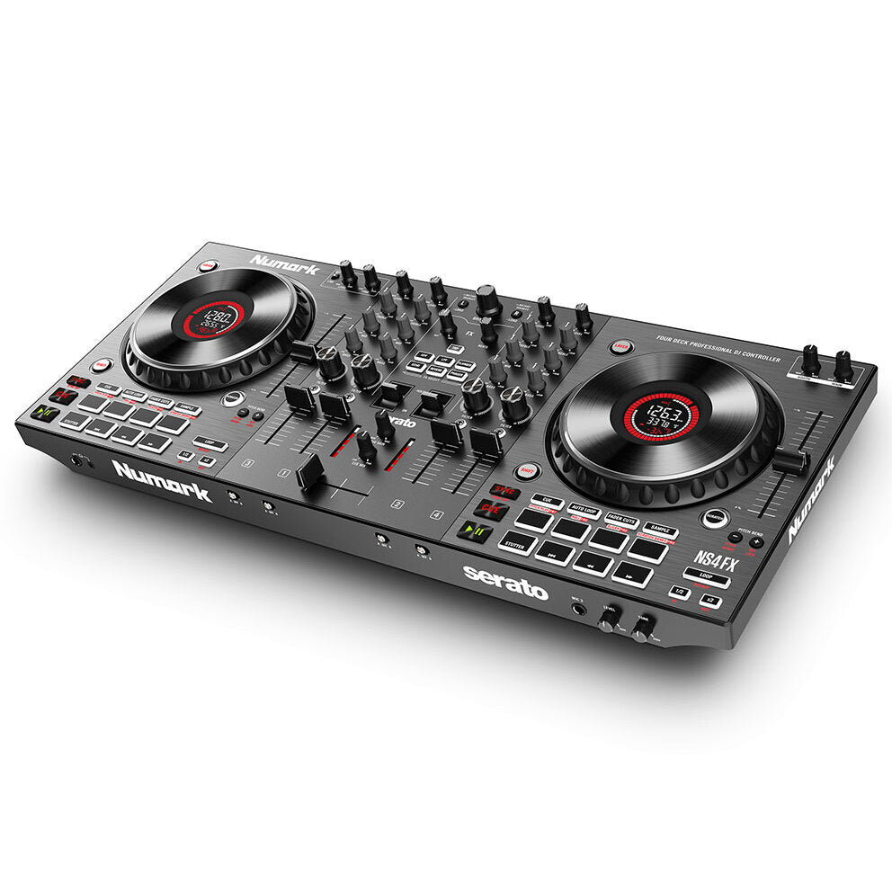 Dj-Controller Numark NS4FX Digital DJ Controller Konsole Mixer Mischpult NEU