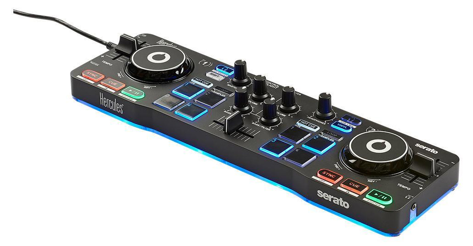 Mega DJ Starter Kit Für Einsteiger Controller, 2 Monitore, Kopfhörer & Software
